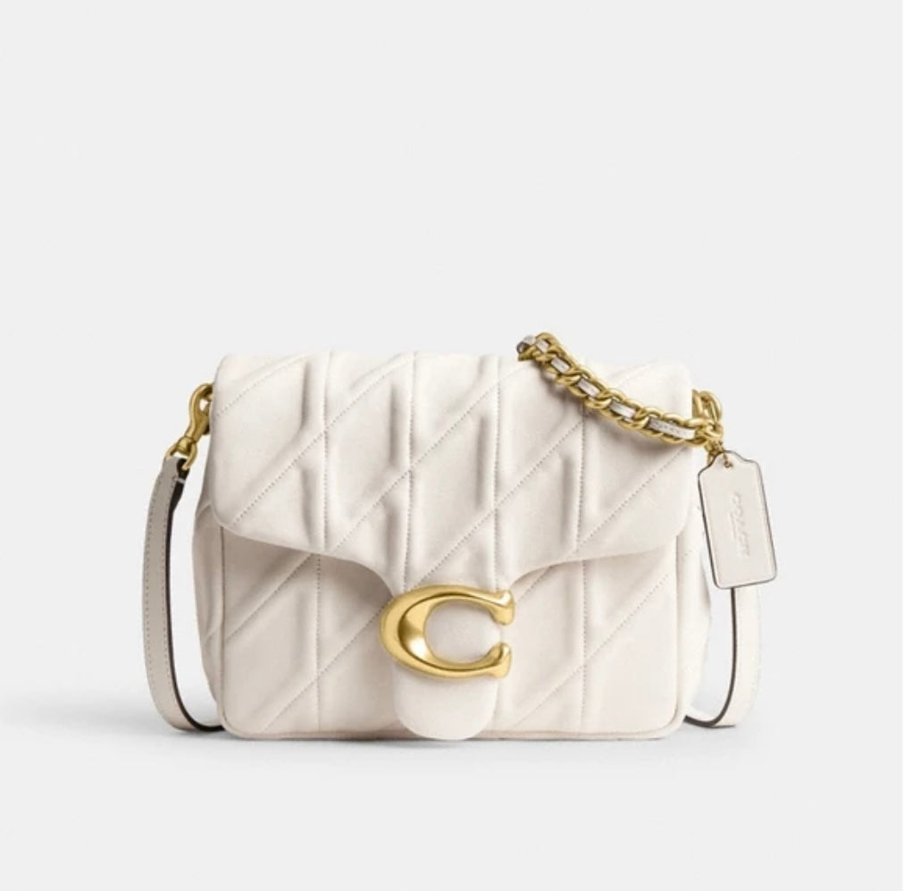 Coach Time Square Quilted Tabby 17 with Brand Box