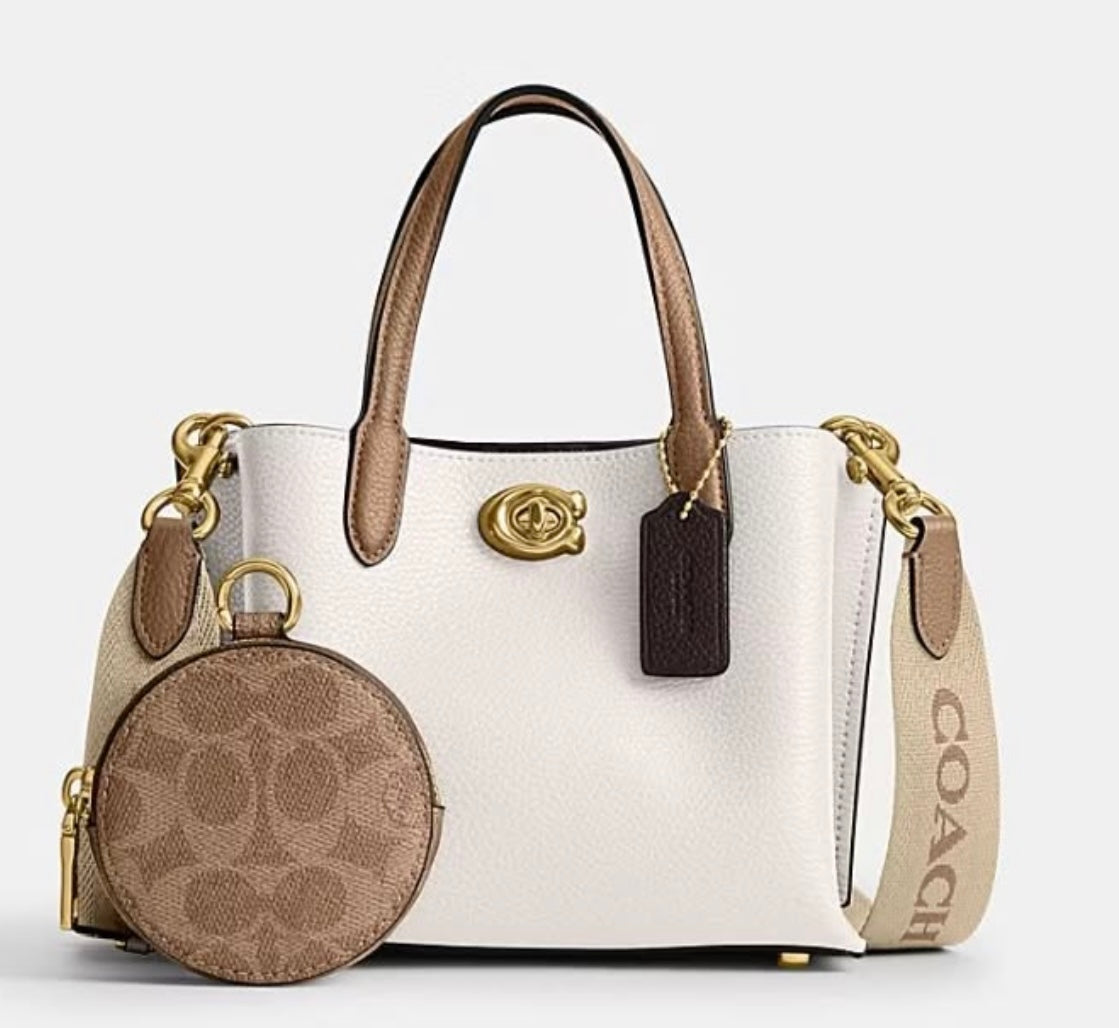 Coach Willow Tote Bag 18 with Brand Box
