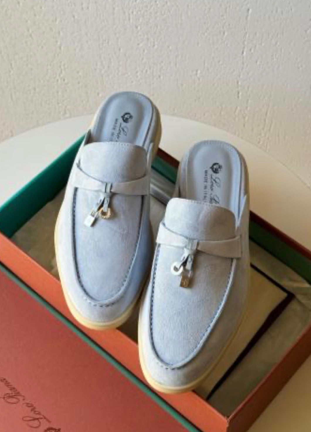 Loro Piana Babouche Charms Walk Loafers