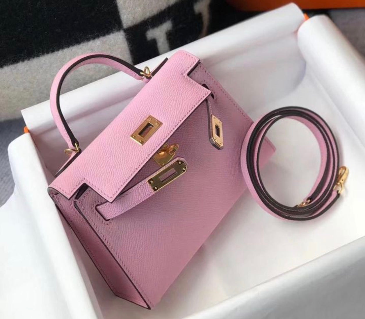 Hermes Kelly with Brand Box