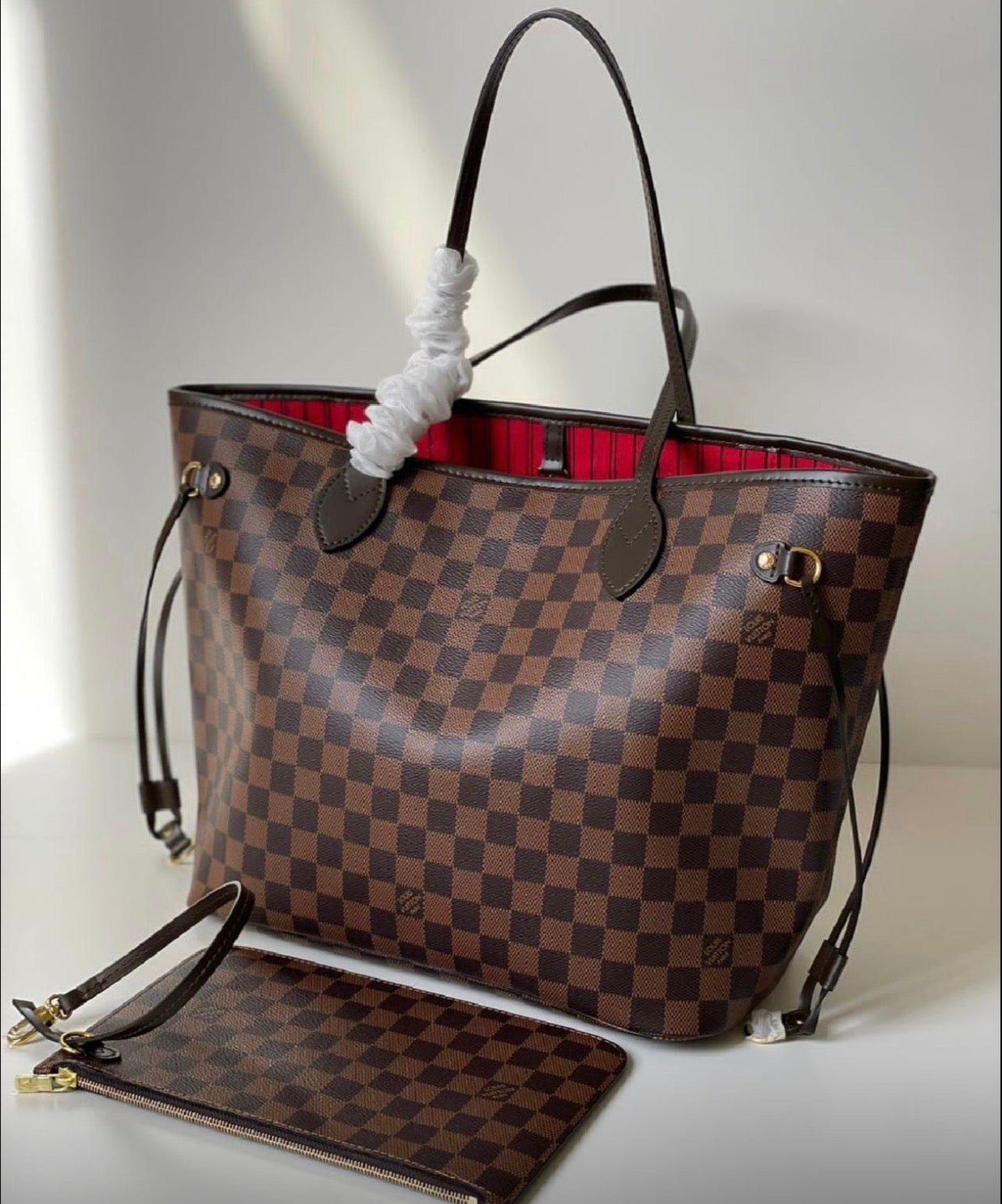 LV Neverfull Genuine leather