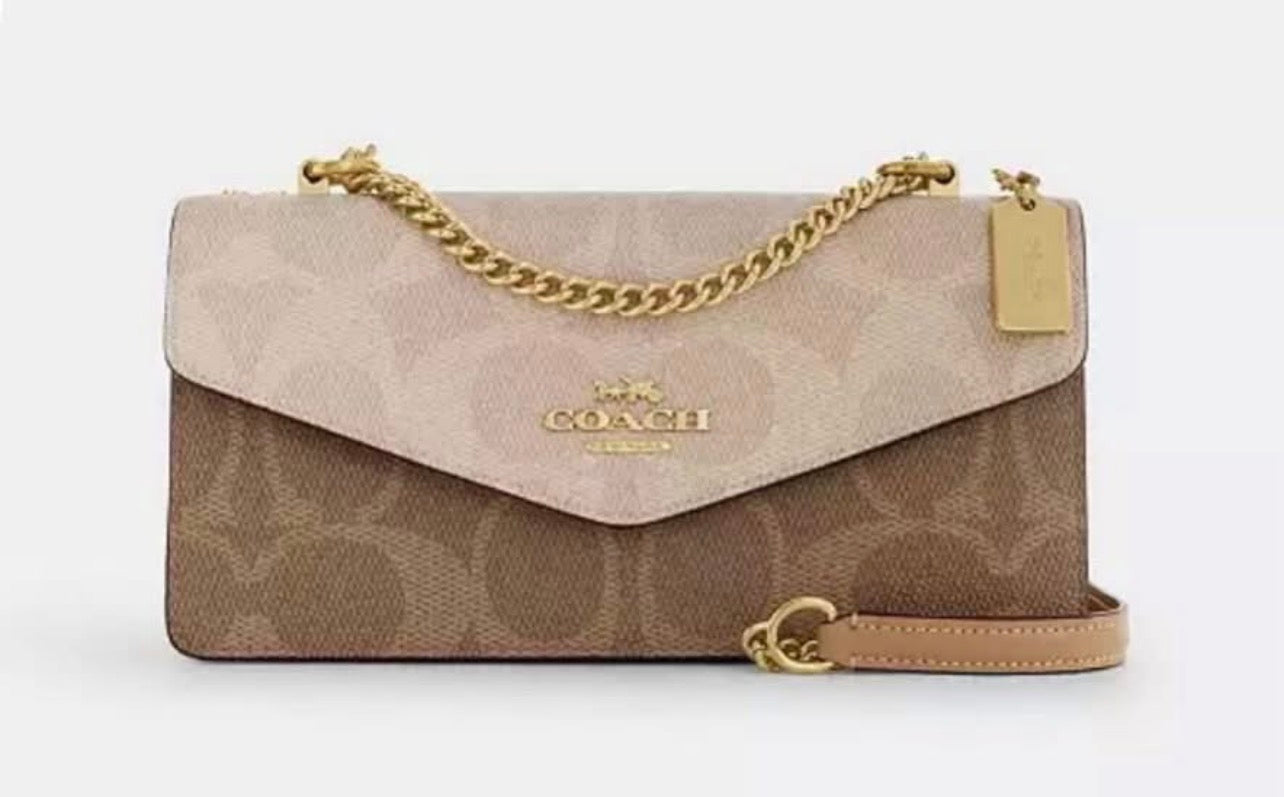 Coach Klare Envelope Crossbody with Brand Box