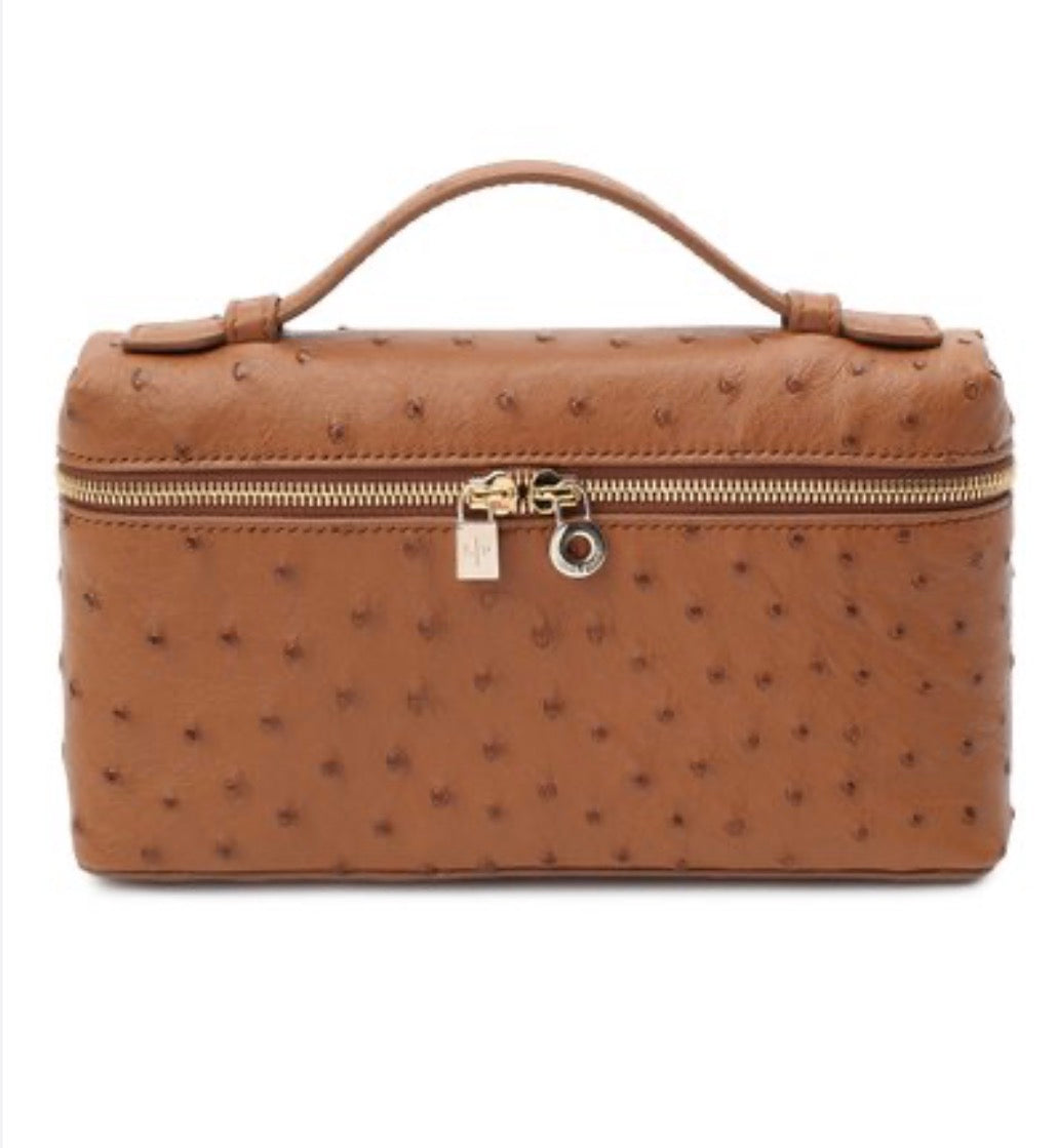 Loro Piana Ostrich Leather with Brand Box