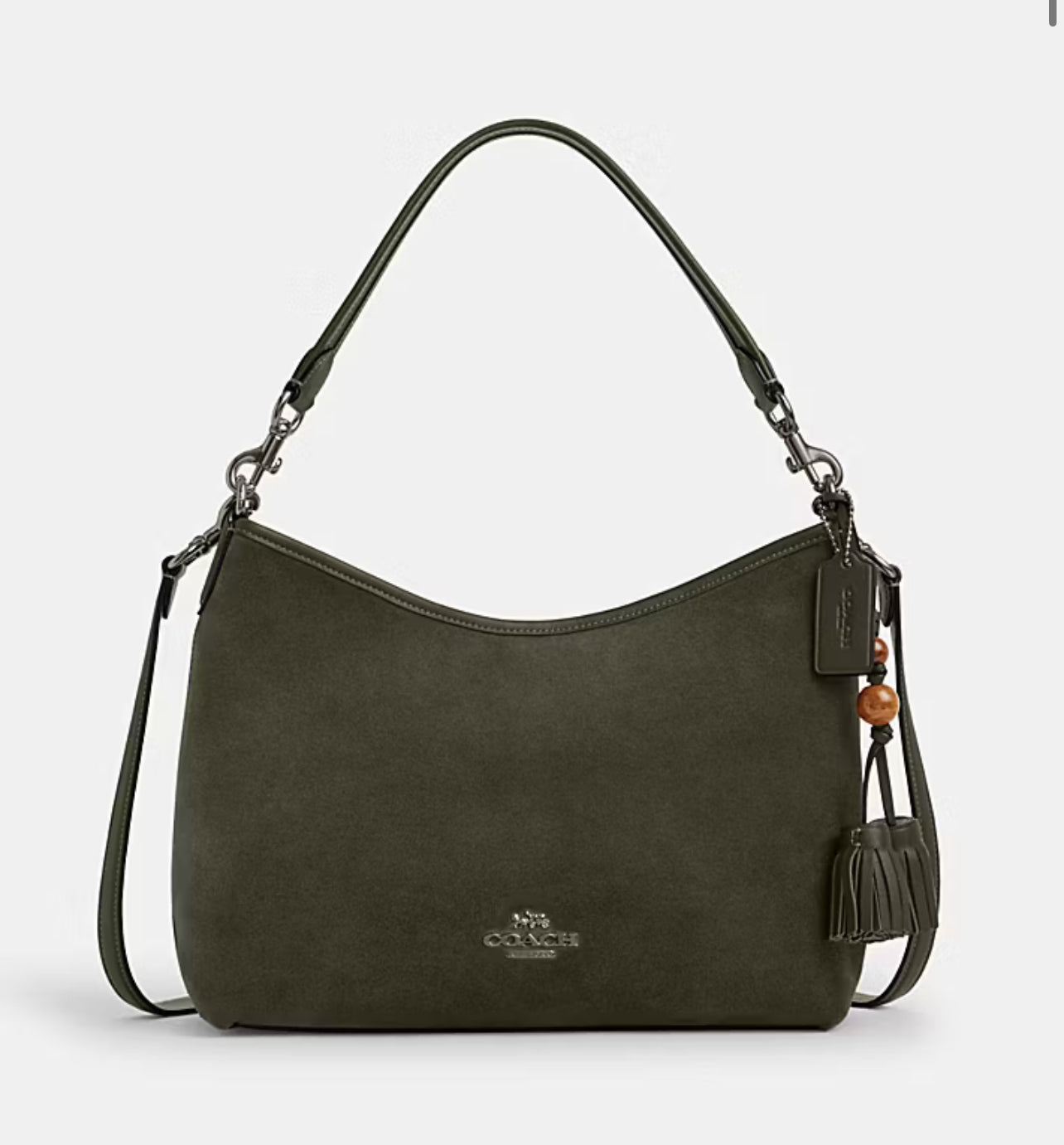 Coach Laurel Small with Brand Box- Suede