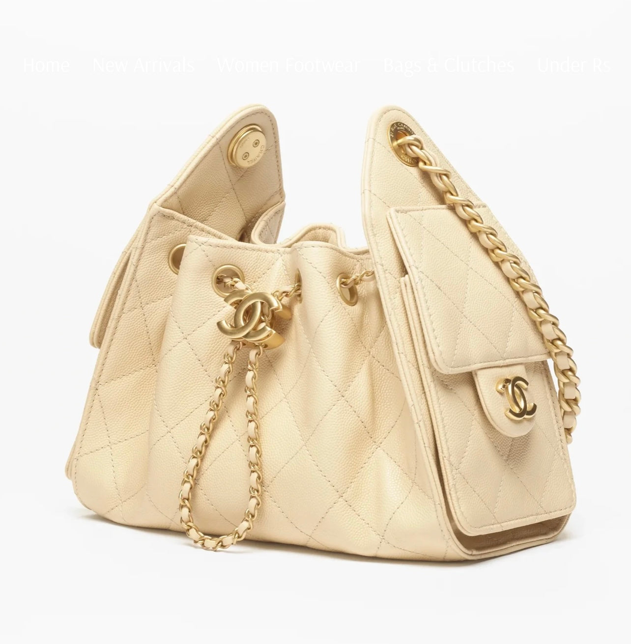 CHANEL 25 Hobo Small with Complete Packaging