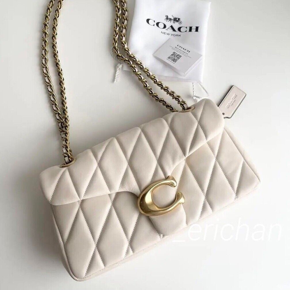 Coach Quilted Tabby with Brand Box