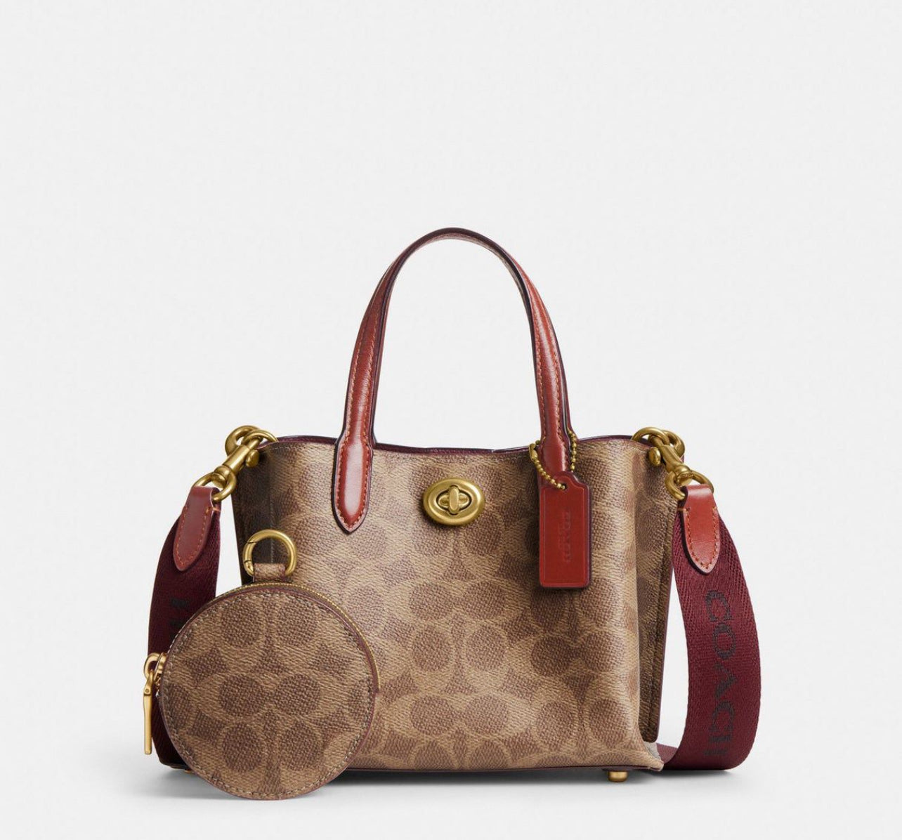 Coach Willow Tote Bag 18 with Brand Box
