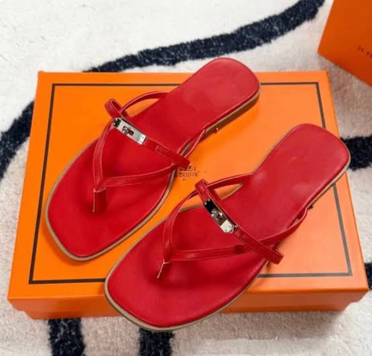 Hermes Miss Sandal with Brand Box