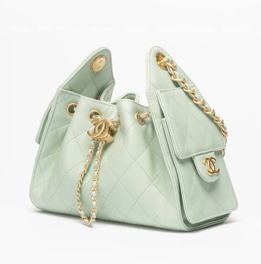 CHANEL 25 Hobo Small with Complete Packaging
