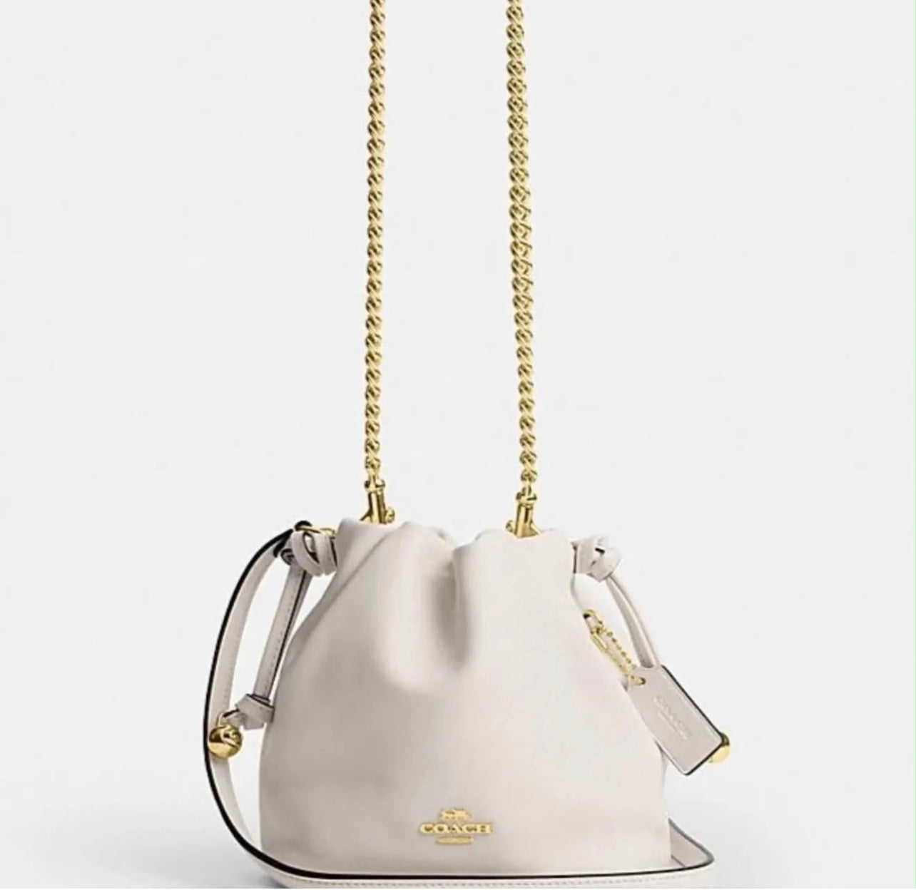 Coach Faye Drawstring Bag with Brand Box