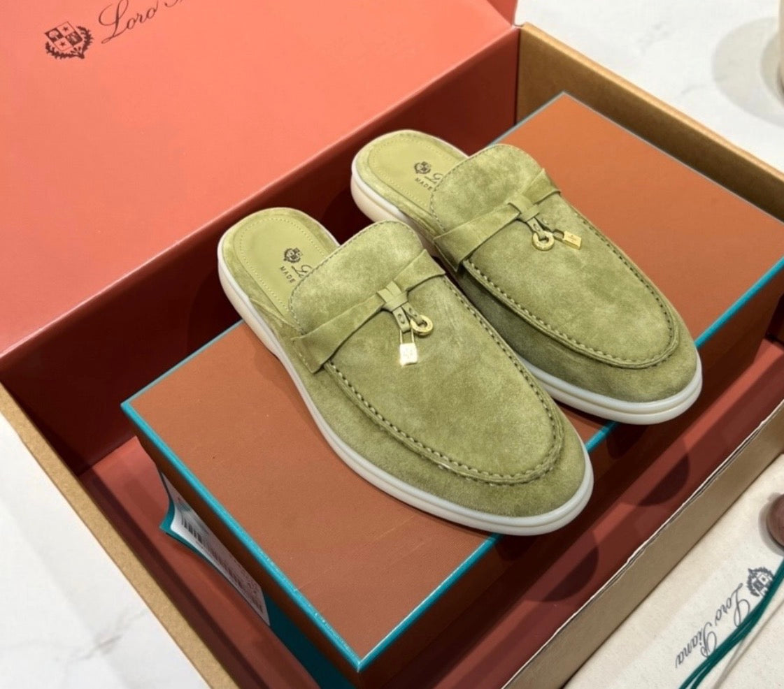 Loro Piana Babouche Charms Walk Loafers