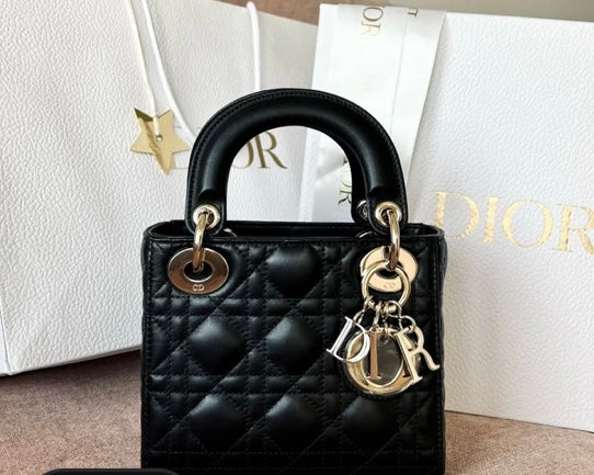 Lady Dior Bag with Brand Box  & Dust Bag