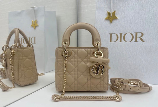 Lady Dior Cannage Small Bag with Brand Box