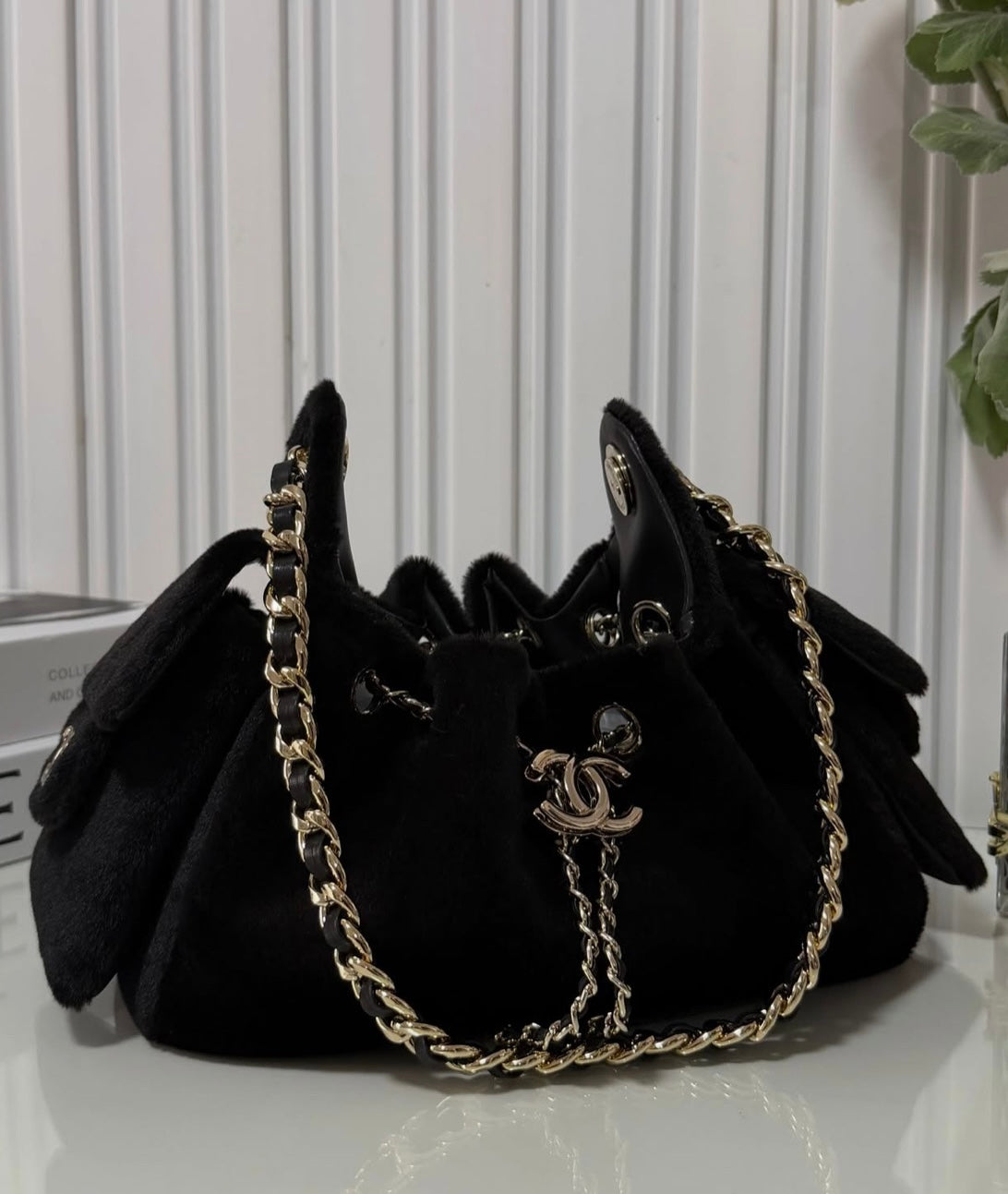 CHANEL 25 Mini Dalmation With Brand Box
