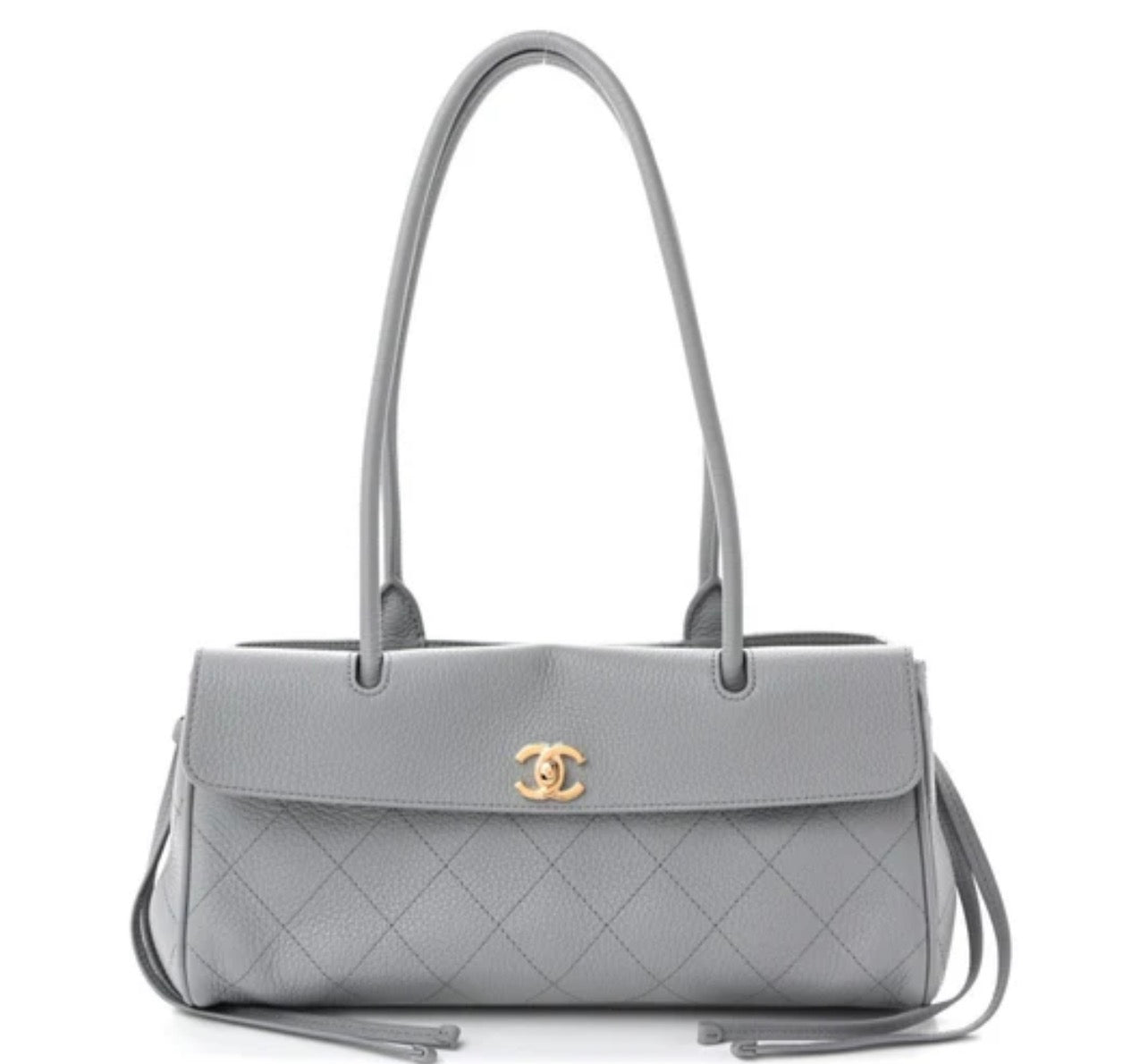 Chanel Vintage Cerf Small Tote with Brand Box
